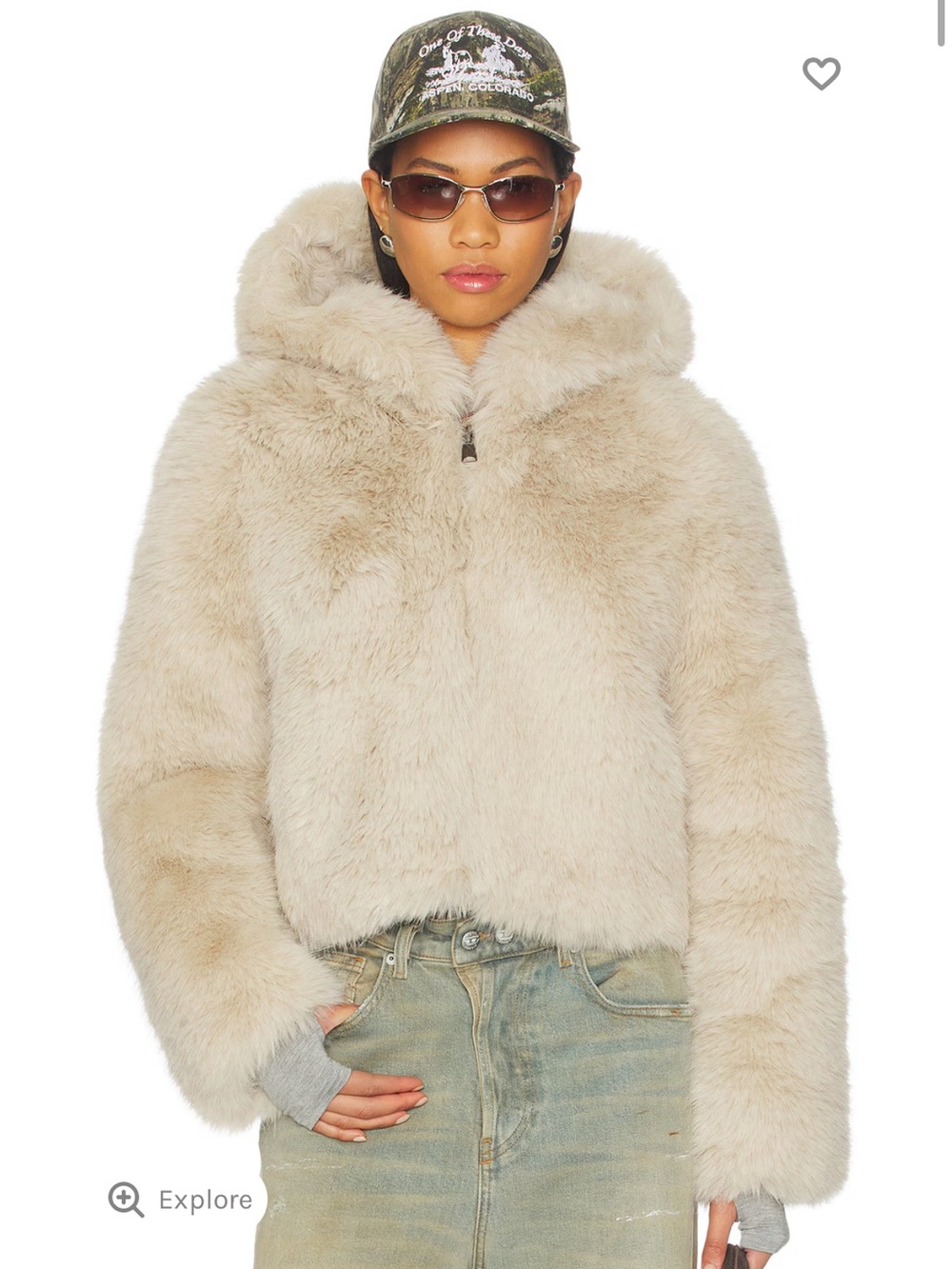 Free people fur jacket